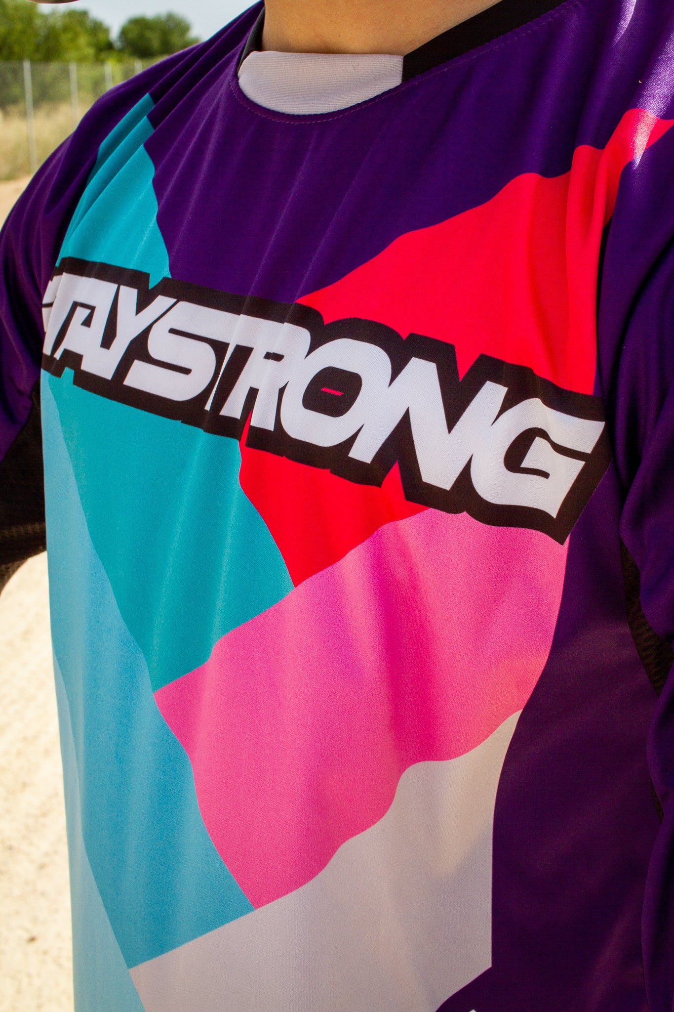 Stay Strong Speed & Style Jersey - Black Large - Race Tops